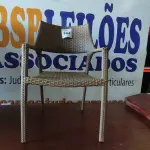 LOTE 144 - 01 CADEIRA DE JARDIM. (NO ESTADO EM QUE SE ENCONTRA. SUJEITO A AVARIAS OCULTAS/VISÍVEIS.) BH1539L