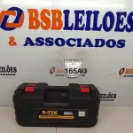 LOTE 165 - 01 MINI MOTO SERRA PORTÁTIL 48V 6 POLEGADAS DE LÂMINA COM MALETA CARREGADOR E CHAVE FENDA  (NOVO) (NO ESTADO) ATENÇÃO! FAZER A VISITAÇÃO ANTES DE ARREMATAR, NÃO SABEMOS SE FUNCIONA. LEILÃO NÃO TEM GARANTIA E NEM DEVOLUÇÃO, SUJEITO A POSSÍVEIS AVARIAS VISÍVEIS/OCULTAS E/OU AUSÊNCIA DE COMPONENTES.