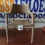 LOTE 128 - 01 CADEIRA DE JARDIM. (NO ESTADO EM QUE SE ENCONTRA. SUJEITO A AVARIAS OCULTAS/VISÍVEIS.) BH1539M
