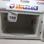 LOTE 190 - 01 MICRO-ONDAS WHIRLPOOL 110V. (NO ESTADO EM QUE SE ENCONTRA. SUJEITO A AVARIAS OCULTAS/VISÍVEIS.)  AV9461W