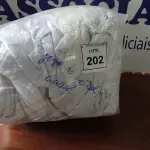 LOTE 202 - 01 LOTE COM JOGO DE LENÇOL CASAL. (NO ESTADO EM QUE SE ENCONTRA. SUJEITO A AVARIAS OCULTAS/VISÍVEIS.)