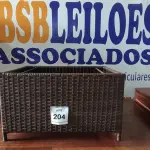 LOTE 204 - 01 MESA DE CENTRO DE JARDIM. (NO ESTADO EM QUE SE ENCONTRA. SUJEITO A AVARIAS OCULTAS/VISÍVEIS.) BH1553H