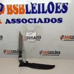 LOTE 205 - 01 FACA IMPORTADA AÇO INOXIDÁVEL CABO EM MADEIRA COM GUARDA E POMO FULL TANG BAINHA DE NYLON TAMANHO TOTAL 30CM PESO 288G JÁ AFIADA   (NOVO) (NO ESTADO) ATENÇÃO! FAZER A VISITAÇÃO ANTES DE ARREMATAR, NÃO SABEMOS SE FUNCIONA. LEILÃO NÃO TEM GARANTIA E NEM DEVOLUÇÃO, SUJEITO A POSSÍVEIS AVARIAS VISÍVEIS/OCULTAS E/OU AUSÊNCIA DE COMPONENTES.