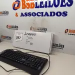 LOTE 287 - 01 TECLADO PARA COMPUTADORE. (NO ESTADO EM QUE SE ENCONTRA. SUJEITO A AVARIAS OCULTAS/VISÍVEIS.)