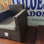LOTE 217 - 01 CADEIRA DE JARDIM. (NO ESTADO EM QUE SE ENCONTRA. SUJEITO A AVARIAS OCULTAS/VISÍVEIS.) BH1552G