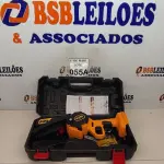 LOTE 055 - 01 MINI MOTO SERRA PORTÁTIL 48V 6 POLEGADAS DE LÂMINA COM MALETA CARREGADOR E CHAVE FENDA  (NOVO) (NO ESTADO) ATENÇÃO! FAZER A VISITAÇÃO ANTES DE ARREMATAR, NÃO SABEMOS SE FUNCIONA. LEILÃO NÃO TEM GARANTIA E NEM DEVOLUÇÃO, SUJEITO A POSSÍVEIS AVARIAS VISÍVEIS/OCULTAS E/OU AUSÊNCIA DE COMPONENTES.