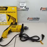 LOTE 190 - 01 FURADEIRA DE IMPACTO 220V 500W ACESSÓRIOS RÉGUA DE POSICIONAMENTO CHAVE E ALÇA  (NOVO) (NO ESTADO) ATENÇÃO! FAZER A VISITAÇÃO ANTES DE ARREMATAR, NÃO SABEMOS SE FUNCIONA. LEILÃO NÃO TEM GARANTIA E NEM DEVOLUÇÃO, SUJEITO A POSSÍVEIS AVARIAS VISÍVEIS/OCULTAS E/OU AUSÊNCIA DE COMPONENTES.