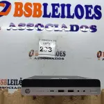 LOTE 283 - 01 CPU HP ELITE DESCK SEM FONTE.  (NO ESTADO EM QUE SE ENCONTRA. SUJEITO A AVARIAS OCULTAS/VISÍVEIS.) BD0546A