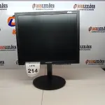 LOTE 214 - 01 MONITOR SAMSUNG. (NO ESTADO EM QUE SE ENCONTRA. SUJEITO A AVARIAS OCULTAS/VISÍVEIS.)