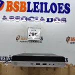 LOTE 290 - 01 CPU HP ELITE DESCK SEM FONTE. (NO ESTADO EM QUE SE ENCONTRA. SUJEITO A AVARIAS OCULTAS/VISÍVEIS.) BD1072G