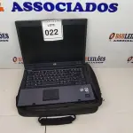 LOTE 022 - 01 NOTEBOOK COMPAQ 6710B MARCA HP SEM FONTE COM CASE. (NO ESTADO) ATENÇÃO! FAZER A VISITAÇÃO ANTES DE ARREMATAR, NÃO SABEMOS SE FUNCIONA, LEILÃO NÃO TEM GARANTIA E NEM DEVOLUÇÃO, SUJEITO A POSSÍVEIS AVARIAS VISÍVEIS/OCULTAS E/OU AUSÊNCIA DE COMPONENTES.