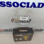 LOTE 260 - 01 PARAFUSADEIRA A BATERIA 12V 2BITS E CARREGADOR  (NOVO) (NO ESTADO) ATENÇÃO! FAZER A VISITAÇÃO ANTES DE ARREMATAR, NÃO SABEMOS SE FUNCIONA. LEILÃO NÃO TEM GARANTIA E NEM DEVOLUÇÃO, SUJEITO A POSSÍVEIS AVARIAS VISÍVEIS/OCULTAS E/OU AUSÊNCIA DE COMPONENTES.
