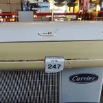 LOTE 247 - 01 CONDENSADORA DE AR 18000 BTU E 01 EVAPORADORA COM AVARIAS MARCA CARRIER. (NO ESTADO) ATENÇÃO! FAZER A VISITAÇÃO ANTES DE ARREMATAR, NÃO SABEMOS SE FUNCIONA, LEILÃO NÃO TEM GARANTIA E NEM DEVOLUÇÃO, SUJEITO A POSSÍVEIS AVARIAS VISÍVEIS/OCULTAS E/OU AUSÊNCIA DE COMPONENTES.