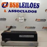 LOTE 177 - 01 ENCADERNADORA MARCA KRAUSER. (NO ESTADO) ATENÇÃO! FAZER A VISITAÇÃO ANTES DE ARREMATAR, NÃO SABEMOS SE FUNCIONA, LEILÃO NÃO TEM GARANTIA E NEM DEVOLUÇÃO, SUJEITO A POSSÍVEIS AVARIAS VISÍVEIS/OCULTAS E/OU AUSÊNCIA DE COMPONENTES.
