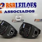 LOTE 109 - 02 RELÓGIOS DE PONTO. (NO ESTADO) ATENÇÃO! FAZER A VISITAÇÃO ANTES DE ARREMATAR, NÃO SABEMOS SE FUNCIONA, LEILÃO NÃO TEM GARANTIA E NEM DEVOLUÇÃO, SUJEITO A POSSÍVEIS AVARIAS VISÍVEIS/OCULTAS E/OU AUSÊNCIA DE COMPONENTES.