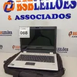 LOTE 068 - 01 NOTEBOOK MODELO FT02 19V MARCA DATEN SEM CARREGADOR COM CASE. (NO ESTADO) ATENÇÃO! FAZER A VISITAÇÃO ANTES DE ARREMATAR, NÃO SABEMOS SE FUNCIONA, LEILÃO NÃO TEM GARANTIA E NEM DEVOLUÇÃO, SUJEITO A POSSÍVEIS AVARIAS VISÍVEIS/OCULTAS E/OU AUSÊNCIA DE COMPONENTES.