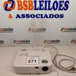LOTE 271 - 01 PROJETOR MULTIMIDIA MARCA NEC. (NO ESTADO) ATENÇÃO! FAZER A VISITAÇÃO ANTES DE ARREMATAR, NÃO SABEMOS SE FUNCIONA, LEILÃO NÃO TEM GARANTIA E NEM DEVOLUÇÃO, SUJEITO A POSSÍVEIS AVARIAS VISÍVEIS/OCULTAS E/OU AUSÊNCIA DE COMPONENTES.