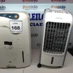 LOTE 168 - 02 UMIDIFICADORES, SENDO 01 MODELO GDS12D MARCA GREE E 01 MODELO CLM4A-02 MARCA VENTISOL. (NO ESTADO) ATENÇÃO! FAZER A VISITAÇÃO ANTES DE ARREMATAR, NÃO SABEMOS SE FUNCIONA, LEILÃO NÃO TEM GARANTIA E NEM DEVOLUÇÃO, SUJEITO A POSSÍVEIS AVARIAS VISÍVEIS/OCULTAS E/OU AUSÊNCIA DE COMPONENTES.