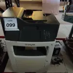 LOTE 099 - 01 IMPRESSORA NX611DE MARCA LEXMARK. (NO ESTADO) ATENÇÃO! FAZER A VISITAÇÃO ANTES DE ARREMATAR, NÃO SABEMOS SE FUNCIONA, LEILÃO NÃO TEM GARANTIA E NEM DEVOLUÇÃO, SUJEITO A POSSÍVEIS AVARIAS VISÍVEIS/OCULTAS E/OU AUSÊNCIA DE COMPONENTES.