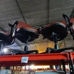 LOTE 123 - 05 CADEIRAS DE ESCRITÓRIO PÉS FIXOS. (NO ESTADO) ATENÇÃO! FAZER A VISITAÇÃO ANTES DE ARREMATAR, NÃO SABEMOS SE FUNCIONA, LEILÃO NÃO TEM GARANTIA E NEM DEVOLUÇÃO, SUJEITO A POSSÍVEIS AVARIAS VISÍVEIS/OCULTAS E/OU AUSÊNCIA DE COMPONENTES.