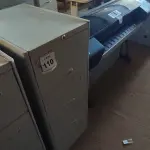 LOTE 110 - 01 ARQUIVO DE AÇO 04 GAVETAS. (NO ESTADO) ATENÇÃO! FAZER A VISITAÇÃO ANTES DE ARREMATAR, NÃO SABEMOS SE FUNCIONA, LEILÃO NÃO TEM GARANTIA E NEM DEVOLUÇÃO, SUJEITO A POSSÍVEIS AVARIAS VISÍVEIS/OCULTAS E/OU AUSÊNCIA DE COMPONENTES.