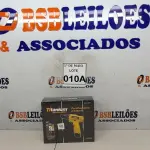 LOTE 010 - 01 PARAFUSADEIRA A BATERIA 12V 2BITS E CARREGADOR  (NOVO) (NO ESTADO) ATENÇÃO! FAZER A VISITAÇÃO ANTES DE ARREMATAR, NÃO SABEMOS SE FUNCIONA. LEILÃO NÃO TEM GARANTIA E NEM DEVOLUÇÃO, SUJEITO A POSSÍVEIS AVARIAS VISÍVEIS/OCULTAS E/OU AUSÊNCIA DE COMPONENTES.