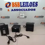 LOTE 161 - 02 ESTABILIZADORES DE TENSÃO E 01 TRANSFORMADOR ISOLADOR. (NO ESTADO) ATENÇÃO! FAZER A VISITAÇÃO ANTES DE ARREMATAR, NÃO SABEMOS SE FUNCIONA, LEILÃO NÃO TEM GARANTIA E NEM DEVOLUÇÃO, SUJEITO A POSSÍVEIS AVARIAS VISÍVEIS/OCULTAS E/OU AUSÊNCIA DE COMPONENTES.