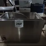 LOTE 268 - 01 LAVADORA ULTRASSÔNICA COMPUTADORIZADA INOX. (NO ESTADO) ATENÇÃO! FAZER A VISITAÇÃO ANTES DE ARREMATAR, NÃO SABEMOS SE FUNCIONA, LEILÃO NÃO TEM GARANTIA E NEM DEVOLUÇÃO, SUJEITO A POSSÍVEIS AVARIAS VISÍVEIS/OCULTAS E/OU AUSÊNCIA DE COMPONENTES.