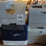 LOTE 166 - 04 IMPRESSORAS, SENDO 03 MODELOS ML-3561ND MARCA SAMSUNG E 01 IMPRESSORA PHASER 4600 MARCAS XEROX. (NO ESTADO) ATENÇÃO! FAZER A VISITAÇÃO ANTES DE ARREMATAR, NÃO SABEMOS SE FUNCIONA, LEILÃO NÃO TEM GARANTIA E NEM DEVOLUÇÃO, SUJEITO A POSSÍVEIS AVARIAS VISÍVEIS/OCULTAS E/OU AUSÊNCIA DE COMPONENTES.
