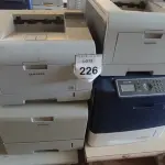 LOTE 226 - 04 IMPRESSORAS SENDO 03 ML-3471 MARCA SAMSUNG E 01 PHASER 400MARCA XEROX. (NO ESTADO) ATENÇÃO! FAZER A VISITAÇÃO ANTES DE ARREMATAR, NÃO SABEMOS SE FUNCIONA, LEILÃO NÃO TEM GARANTIA E NEM DEVOLUÇÃO, SUJEITO A POSSÍVEIS AVARIAS VISÍVEIS/OCULTAS E/OU AUSÊNCIA DE COMPONENTES.