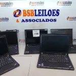LOTE 108 - 05 NOTEBOOKS PARA RETIRADA DE PEÇAS. (NO ESTADO) ATENÇÃO! FAZER A VISITAÇÃO ANTES DE ARREMATAR, NÃO SABEMOS SE FUNCIONA, LEILÃO NÃO TEM GARANTIA E NEM DEVOLUÇÃO, SUJEITO A POSSÍVEIS AVARIAS VISÍVEIS/OCULTAS E/OU AUSÊNCIA DE COMPONENTES.
