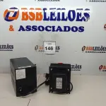 LOTE 146 - 01 ESTABILIZADOR E 01 TRANSFORMADOR ISOLADOR. (NO ESTADO) ATENÇÃO! FAZER A VISITAÇÃO ANTES DE ARREMATAR, NÃO SABEMOS SE FUNCIONA, LEILÃO NÃO TEM GARANTIA E NEM DEVOLUÇÃO, SUJEITO A POSSÍVEIS AVARIAS VISÍVEIS/OCULTAS E/OU AUSÊNCIA DE COMPONENTES.