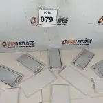 LOTE 079 - 05 BATERIAS METÁLICAS. (NO ESTADO) ATENÇÃO! FAZER A VISITAÇÃO ANTES DE ARREMATAR, NÃO SABEMOS SE FUNCIONA, LEILÃO NÃO TEM GARANTIA E NEM DEVOLUÇÃO, SUJEITO A POSSÍVEIS AVARIAS VISÍVEIS/OCULTAS E/OU AUSÊNCIA DE COMPONENTES.