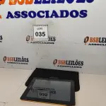 LOTE 035 - 01 TABLET SEM FONTE COM CASE MARCA POSITIVO. ATENÇÃO! FAZER A VISITAÇÃO ANTES DE ARREMATAR, NÃO SABEMOS SE FUNCIONA, LEILÃO NÃO TEM GARANTIA E NEM DEVOLUÇÃO, SUJEITO A POSSÍVEIS AVARIAS VISÍVEIS/OCULTAS E/OU AUSÊNCIA DE COMPONENTES.