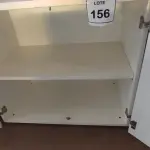 LOTE 156 - 01 ARMÁRIO DE ARQUIVO E 01 ARMÁRIO BAIXO. (NO ESTADO) ATENÇÃO! FAZER A VISITAÇÃO ANTES DE ARREMATAR, NÃO SABEMOS SE FUNCIONA, LEILÃO NÃO TEM GARANTIA E NEM DEVOLUÇÃO, SUJEITO A POSSÍVEIS AVARIAS VISÍVEIS/OCULTAS E/OU AUSÊNCIA DE COMPONENTES.