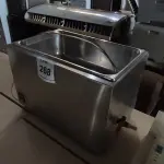 LOTE 268 - 01 LAVADORA ULTRASSÔNICA COMPUTADORIZADA INOX. (NO ESTADO) ATENÇÃO! FAZER A VISITAÇÃO ANTES DE ARREMATAR, NÃO SABEMOS SE FUNCIONA, LEILÃO NÃO TEM GARANTIA E NEM DEVOLUÇÃO, SUJEITO A POSSÍVEIS AVARIAS VISÍVEIS/OCULTAS E/OU AUSÊNCIA DE COMPONENTES.