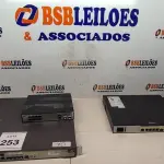 LOTE 253 - 01 SWITCH 5500-EI 24 PORTAS, 01 SWITCH 240V E SWITCH MARCA D-LINK 240VAC. (NO ESTADO) ATENÇÃO! FAZER A VISITAÇÃO ANTES DE ARREMATAR, NÃO SABEMOS SE FUNCIONA, LEILÃO NÃO TEM GARANTIA E NEM DEVOLUÇÃO, SUJEITO A POSSÍVEIS AVARIAS VISÍVEIS/OCULTAS E/OU AUSÊNCIA DE COMPONENTES.