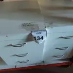 LOTE 134 - 02 GAVETEIROS DE ESCRITÓRIO. (NO ESTADO) ATENÇÃO! FAZER A VISITAÇÃO ANTES DE ARREMATAR, NÃO SABEMOS SE FUNCIONA, LEILÃO NÃO TEM GARANTIA E NEM DEVOLUÇÃO, SUJEITO A POSSÍVEIS AVARIAS VISÍVEIS/OCULTAS E/OU AUSÊNCIA DE COMPONENTES.