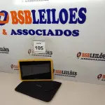 LOTE 105 - 01 TABLET SEM FONTE COM CASE MARCA POSITIVO. (NO ESTADO) ATENÇÃO! FAZER A VISITAÇÃO ANTES DE ARREMATAR, NÃO SABEMOS SE FUNCIONA, LEILÃO NÃO TEM GARANTIA E NEM DEVOLUÇÃO, SUJEITO A POSSÍVEIS AVARIAS VISÍVEIS/OCULTAS E/OU AUSÊNCIA DE COMPONENTES.