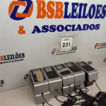 LOTE 231 - 10 LEITORES BIOMÉTRICOS. (NO ESTADO) ATENÇÃO! FAZER A VISITAÇÃO ANTES DE ARREMATAR, NÃO SABEMOS SE FUNCIONA, LEILÃO NÃO TEM GARANTIA E NEM DEVOLUÇÃO, SUJEITO A POSSÍVEIS AVARIAS VISÍVEIS/OCULTAS E/OU AUSÊNCIA DE COMPONENTES.