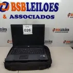 LOTE 026 - 01 NOTEBOOK SEM FONTE E SEM BATERIA COM CASE MARCA HP. (NO ESTADO) ATENÇÃO! FAZER A VISITAÇÃO ANTES DE ARREMATAR, NÃO SABEMOS SE FUNCIONA, LEILÃO NÃO TEM GARANTIA E NEM DEVOLUÇÃO, SUJEITO A POSSÍVEIS AVARIAS VISÍVEIS/OCULTAS E/OU AUSÊNCIA DE COMPONENTES.