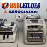 LOTE 172 - 02 CONTADORAS DE CÉDULAS SEM MARCA APARENTE. (NO ESTADO) ATENÇÃO! FAZER A VISITAÇÃO ANTES DE ARREMATAR, NÃO SABEMOS SE FUNCIONA, LEILÃO NÃO TEM GARANTIA E NEM DEVOLUÇÃO, SUJEITO A POSSÍVEIS AVARIAS VISÍVEIS/OCULTAS E/OU AUSÊNCIA DE COMPONENTES.