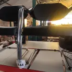 LOTE 144 - 02 CADEIRAS PARA ESCRITÓRIO PÉS FIXOS. (NO ESTADO) ATENÇÃO! FAZER A VISITAÇÃO ANTES DE ARREMATAR, NÃO SABEMOS SE FUNCIONA, LEILÃO NÃO TEM GARANTIA E NEM DEVOLUÇÃO, SUJEITO A POSSÍVEIS AVARIAS VISÍVEIS/OCULTAS E/OU AUSÊNCIA DE COMPONENTES.
