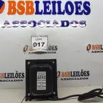 LOTE 017 - 01 TRANSFORMADOR ISOLADOR 120VCA SENS. (NO ESTADO) ATENÇÃO! FAZER A VISITAÇÃO ANTES DE ARREMATAR, NÃO SABEMOS SE FUNCIONA, LEILÃO NÃO TEM GARANTIA E NEM DEVOLUÇÃO, SUJEITO A POSSÍVEIS AVARIAS VISÍVEIS/OCULTAS E/OU AUSÊNCIA DE COMPONENTES.