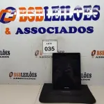 LOTE 035 - 01 TABLET SEM FONTE COM CASE MARCA POSITIVO. ATENÇÃO! FAZER A VISITAÇÃO ANTES DE ARREMATAR, NÃO SABEMOS SE FUNCIONA, LEILÃO NÃO TEM GARANTIA E NEM DEVOLUÇÃO, SUJEITO A POSSÍVEIS AVARIAS VISÍVEIS/OCULTAS E/OU AUSÊNCIA DE COMPONENTES.