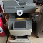 LOTE 199 - 01 IMPRESSORA MULTIFUNCIONAL MODELO X656DE MARCA LEXMARK. (NO ESTADO) ATENÇÃO! FAZER A VISITAÇÃO ANTES DE ARREMATAR, NÃO SABEMOS SE FUNCIONA, LEILÃO NÃO TEM GARANTIA E NEM DEVOLUÇÃO, SUJEITO A POSSÍVEIS AVARIAS VISÍVEIS/OCULTAS E/OU AUSÊNCIA DE COMPONENTES.