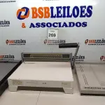 LOTE 269 - 02 CORTADORES DE PAPEL MANUAL 01 ENCADERNADORA. (NO ESTADO) ATENÇÃO! FAZER A VISITAÇÃO ANTES DE ARREMATAR, NÃO SABEMOS SE FUNCIONA, LEILÃO NÃO TEM GARANTIA E NEM DEVOLUÇÃO, SUJEITO A POSSÍVEIS AVARIAS VISÍVEIS/OCULTAS E/OU AUSÊNCIA DE COMPONENTES.