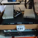 LOTE 131 - 01 LOTE COM 02 ROTEADORES, 01 COMPUTADOR DE MATRIZ DE VÍDEO E ÁUDIO, 01 SWITCH DE REDE, 02 PROCESSADORES DE SINAL ÁUDIO/ VÍDEO MARCA BIAMP NEXIA VC E 01 SWITCH HP. (NO ESTADO) ATENÇÃO! FAZER A VISITAÇÃO ANTES DE ARREMATAR, NÃO SABEMOS SE FUNCIONA, LEILÃO NÃO TEM GARANTIA E NEM DEVOLUÇÃO, SUJEITO A POSSÍVEIS AVARIAS VISÍVEIS/OCULTAS E/OU AUSÊNCIA DE COMPONENTES.