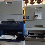 LOTE 218 - 04 IMPRESSORAS SENDO 02 ML-3561ND, 01 ML-4551ND MARCA SAMSUNG E 01 PHASER4600 MARCA XEROX. (NO ESTADO) ATENÇÃO! FAZER A VISITAÇÃO ANTES DE ARREMATAR, NÃO SABEMOS SE FUNCIONA, LEILÃO NÃO TEM GARANTIA E NEM DEVOLUÇÃO, SUJEITO A POSSÍVEIS AVARIAS VISÍVEIS/OCULTAS E/OU AUSÊNCIA DE COMPONENTES.