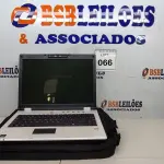 LOTE 066 - 01 NOTEBOOK MODELO FT02 19V MARCA DATEN SEM CARREGADOR COM CASE. (NO ESTADO) ATENÇÃO! FAZER A VISITAÇÃO ANTES DE ARREMATAR, NÃO SABEMOS SE FUNCIONA, LEILÃO NÃO TEM GARANTIA E NEM DEVOLUÇÃO, SUJEITO A POSSÍVEIS AVARIAS VISÍVEIS/OCULTAS E/OU AUSÊNCIA DE COMPONENTES.